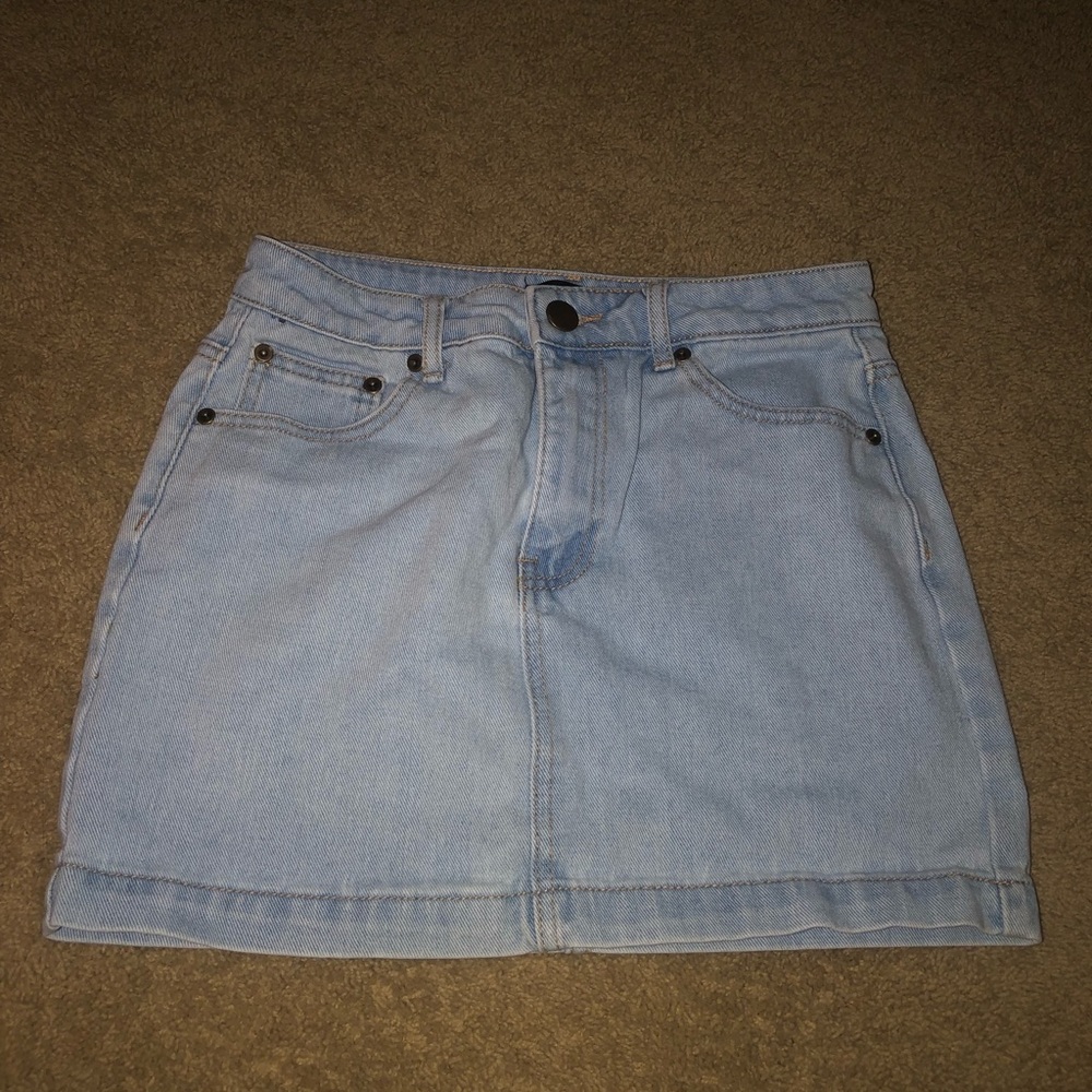 demin skirt